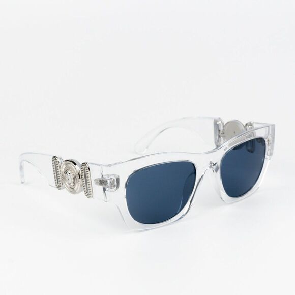 NEW Versace VE4479U 148/80 Crystal Blue Square Women Sunglasses main image 3